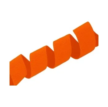 Polypropylenový popruh šíře 25 mm, tlouškta 1,4 mm - různé barvy Barva: ORANŽOVÝ 523