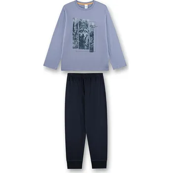 Chlapecké pyžamo Sanetta Hellblau/ Dunkelblau 5131471 152