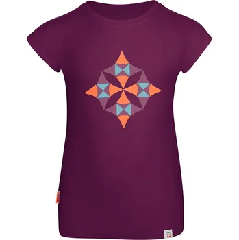 Tričko Trollkids Aubergine 9555857 164