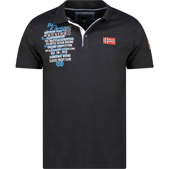 Pánské tričko Tričko Geographical Norway Schwarz 7027704 S