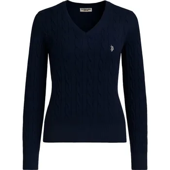 Dámský svetr U.S. Polo Assn. Dunkelblau 5678237 onesize