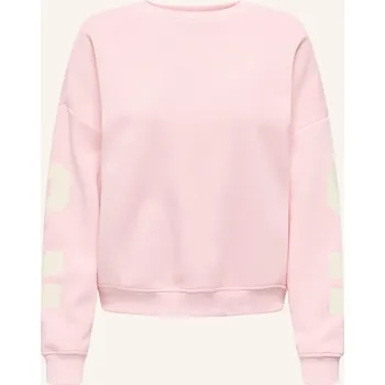 Dámská mikina Only Dámská Mikina, růžová / krémová, 34