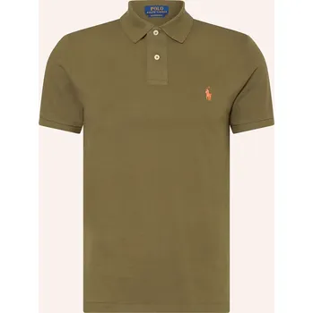 Pánská košile Polo Ralph Lauren Pánská Polokošile Z Piké Custom Slim Fit,...