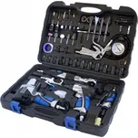 Forsage Sada pneumatického nářadí: rázový utahovák, pneumatické kladivo, ráčna, pneumatická bruska