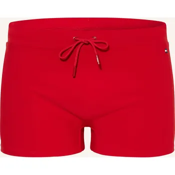 Pánská móda Tommy Hilfiger Pánské Plavky, tmavě červená, 54/XL