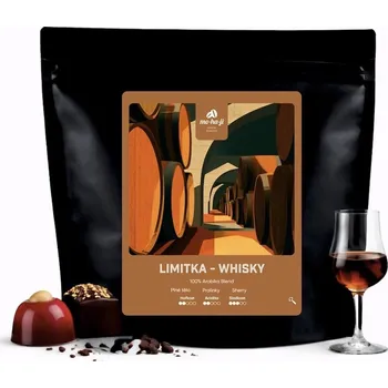 Mohaji Káva Limitka - whisky Způsob přípravy: Zrnková, Velikost balení: 280 g