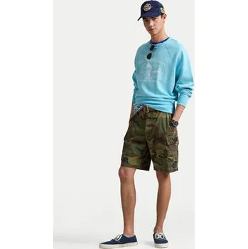 Pánské kraťasy Polo Ralph Lauren Šortky z materiálu 710966288001 Zelená Relaxed Fit 33