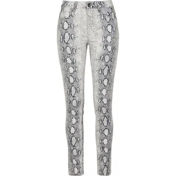 Dámské oblečení Urban Classics Teplé keprové elastické legíny s hadím vzorem Barva: hadí vzor, Velikost: 31