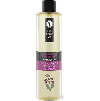 Masážní přípravek Sara Beauty Spa masážní olej Kostival a Rozmarýn 250ml