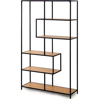 regál Vikio Regál kov 185x114x35 dekor dub HRL110N-D