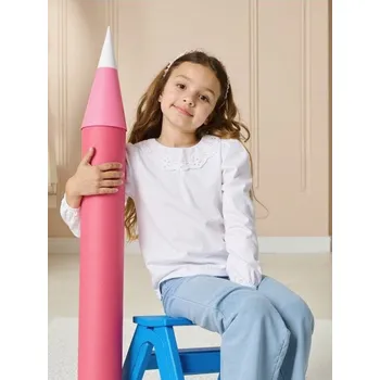 Sinsay - Blúzka s ozdobným golierikom - bílá - 087GA-00X - 087GA-00X-98