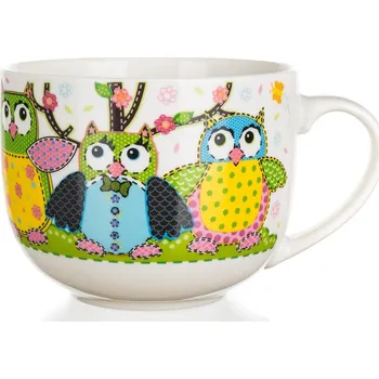 Hrnek JUMBO 500ml SOVY keramický