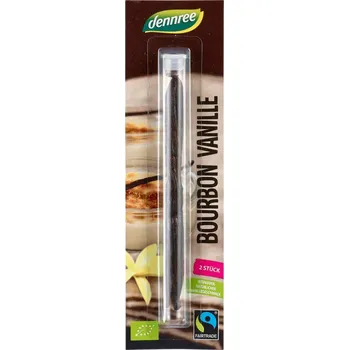 Koření Dennree Vanilkový lusk 2 ks bio BIO VEGAN Množství: 1 ks