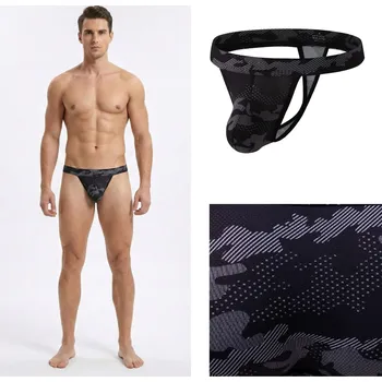 Pánské tanga Nylonový anatomická tanga Manview Velikost: 2XL Anatomic; Mikrootvory