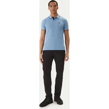BOSS Polokošile Paul 50506193 Světle modrá Slim Fit XL