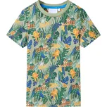 vidaXL Dětské tričko s krátkým rukávem vícebarevné 140