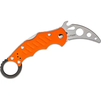 kapesní nůž Fox Knives FOX KARAMBIT, SKLÁDACÍ TRÉNINKOVÝ NŮŽ, LAWKS SYSTÉM, ČEPEL N690 CERAKOTE, RUKOJEŤ G10 OR