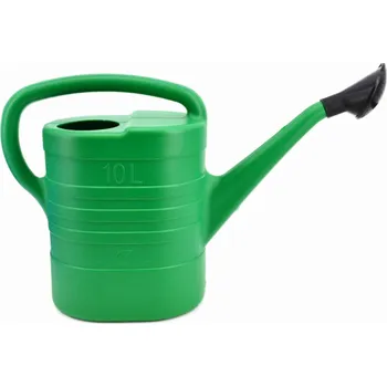 Konev AWTools Plastová konev zelená 10L AW61505