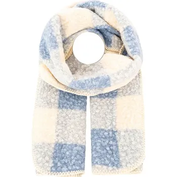 Šála Zwillingsherz Creme/ Hellblau - (L)180 x (B)60 cm 7352560 onesize