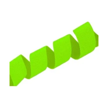 Polypropylenový popruh šíře 25 mm, tlouškta 1,4 mm - různé barvy Barva: ZELENÝ NEON 1003