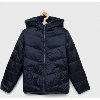 Chlapecká bunda Dětská oboustranná bunda Abercrombie & Fitch KI244.2713 modrá 55X, vel. 170-176