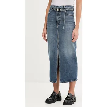 Dámské oblečení Džínová sukně HUGO Gatje_3 50550747 modrá 55J, vel. M