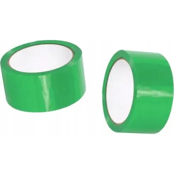 Lepicí páska 48mm x 60m BALICÍ PÁSKA ZELENÁ KAUČUKOVÁ