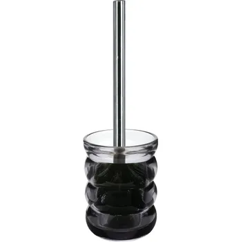 Kleine Wolke Verro záchodová štětka stojací sklo-šedá 8691146856