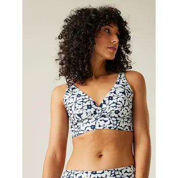 Dámská móda Plavky Regatta Weiß/ Dunkelblau 4243845 46