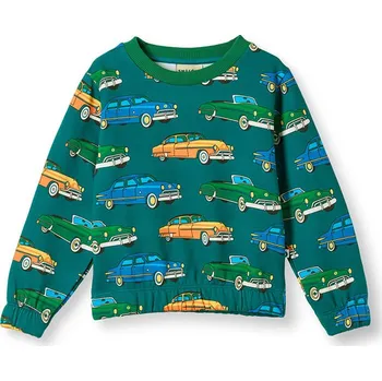 Dívčí mikina Småfolk Grün 4193946 92