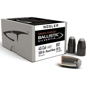 Příslušenství pro sportovní střelbu Střely Nosler Ballistic Silvertip .45-70 Govt, dia .458, 300grs