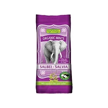 Bonbon Rapunzel Dropsy šalvějové 100g bio BIO VEGAN BEZLEPEK Množství: 1 ks