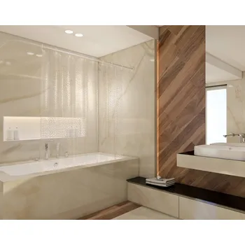 Sprchový závěs wela SPRCHOVÝ ZÁVĚS PEVA MILKY STONE W10003 šířka x výška: za 1 cm šířky (nastavte počet cm) x 180 cm výšky