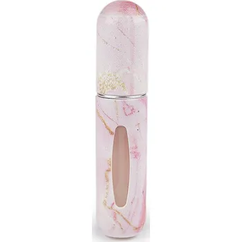 Cestovní plnitelný rozprašovač na parfém 8 cm, velké, 4 pudrová