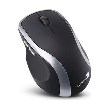 Počítač CONNECT IT bezdrátová laserová myš WM2200, (+ 2x AAA baterie zdarma), stříbrná