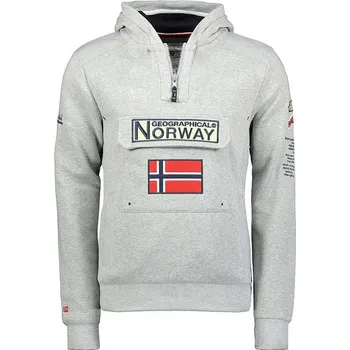 Chlapecká mikina Geographical Norway Grau 9171407 128