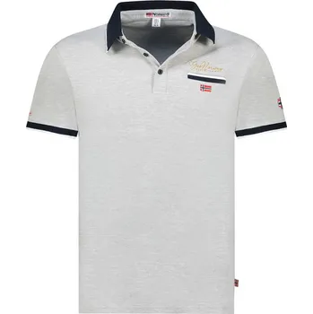 Pánské tričko Tričko Geographical Norway Grau 8752877 S