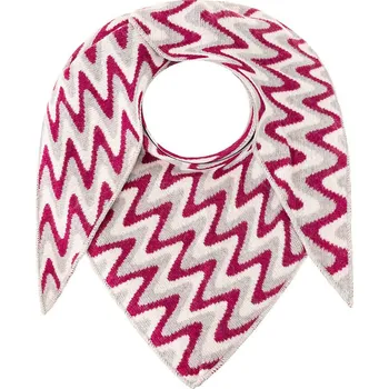 Šála Zwillingsherz Bordeaux/ Taupe - (L)185 x (B)90 cm 9788791 onesize