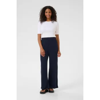 Dámské kalhoty Kaffe Schwarz 4652884 XXL