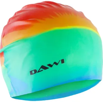 Plavecká čepice Silikonová plavecká čepice na bazén DAWI - různé barvy