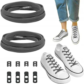 Tkaničky do bot Elastické tkaničky Xpand No-Tie Steel