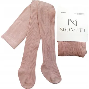 Noviti Dětské punčocháče růžové, bavlna, velikost 122