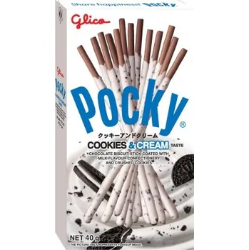 Čokoládová tyčinka Glico Pocky tyčinky Cookies & Cream PO EXPIRACI (40g)