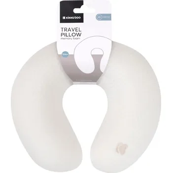 Cestovní polštářek Kikka Boo KikkaBoo Cestovní polštářek z paměťové pěny Airknit Barva: White
