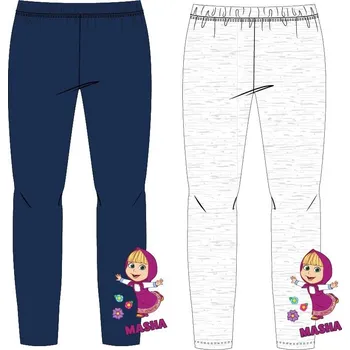 Dívčí legíny Disney Legíny Máša a Medvěd Barva: Šedá, Velikost: 104
