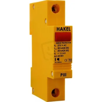 Fasádní barva Svodič přepětí Přepěťová ochrana Hakel 24001 PIII-275 - typ 2