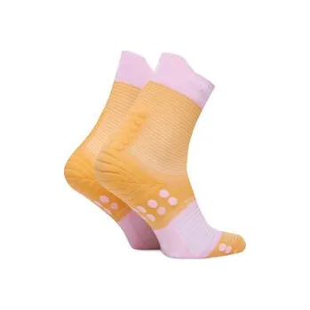 Pánské oblečení Compressport Dlouhé ponožky Proracing Socks V4 XU00046B4033 Oranžová 39_41