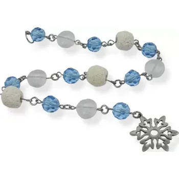 Závěsná dekorace do okna zimní