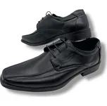 Listar Pánské černé nadměrné polobotky 01 Barva: Černá, Velikost: 47