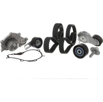 Auto-moto Vodní čerpadlo + sada ozubených / klínových žebrových řemenů SKF VKMC 13011
